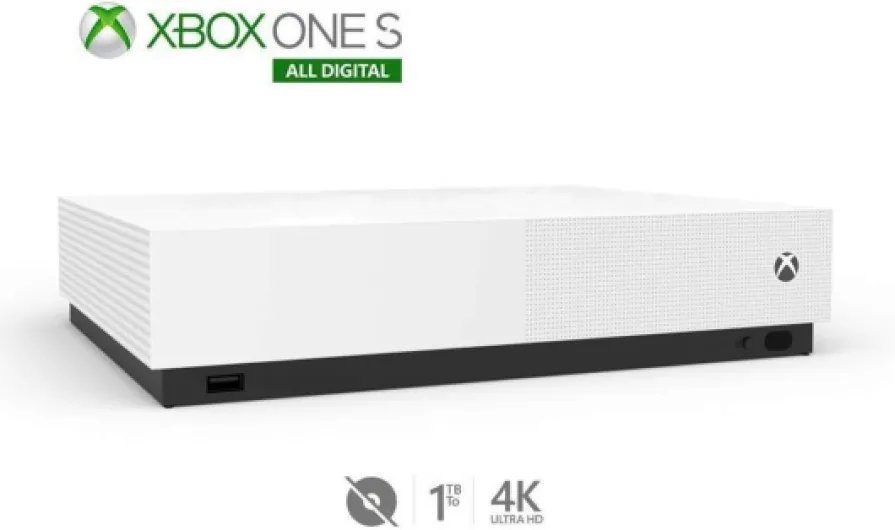 Microsoft - Xbox One S 1TB All-Digital Edition Console - Controller Included (Renewed)