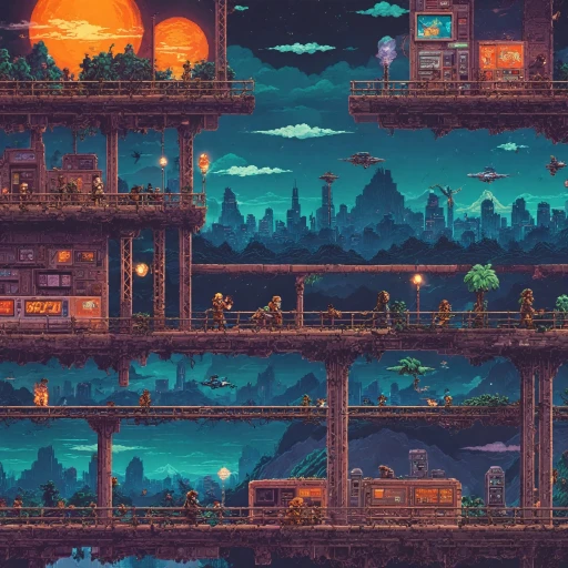 Exploring the Thrills of Mega Drive Rail Shooters