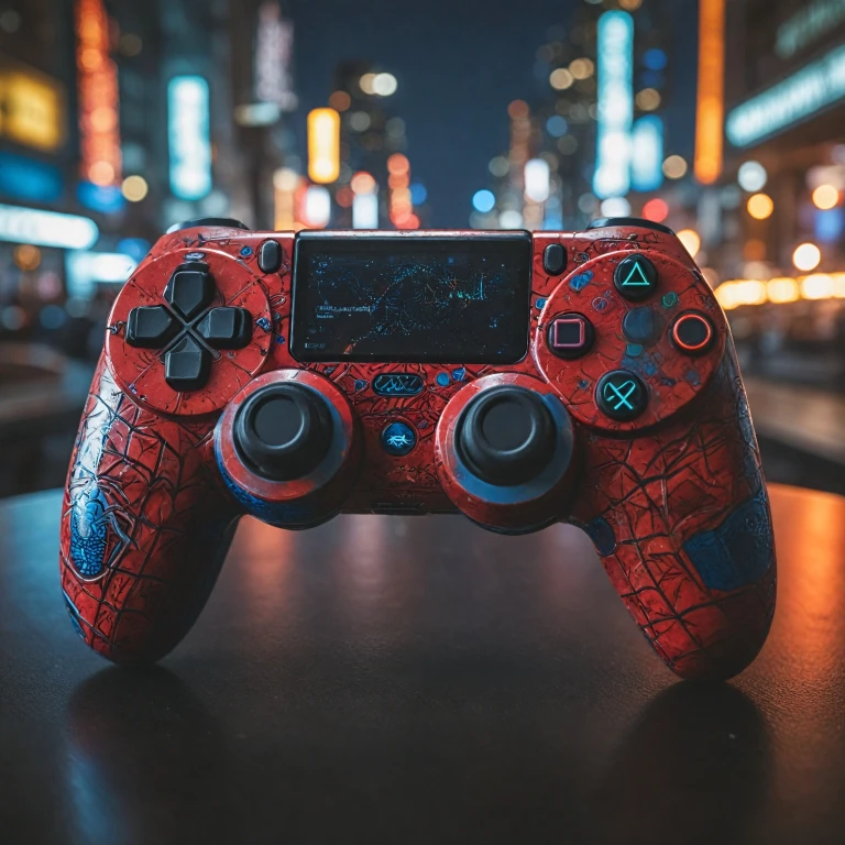 Unveiling the Marvel of the Spiderman-Themed Controller
