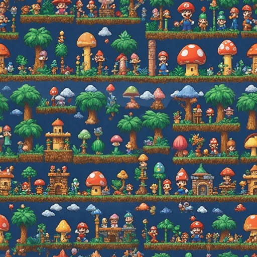 Exploring the Artistry of Mario Bros Sprites