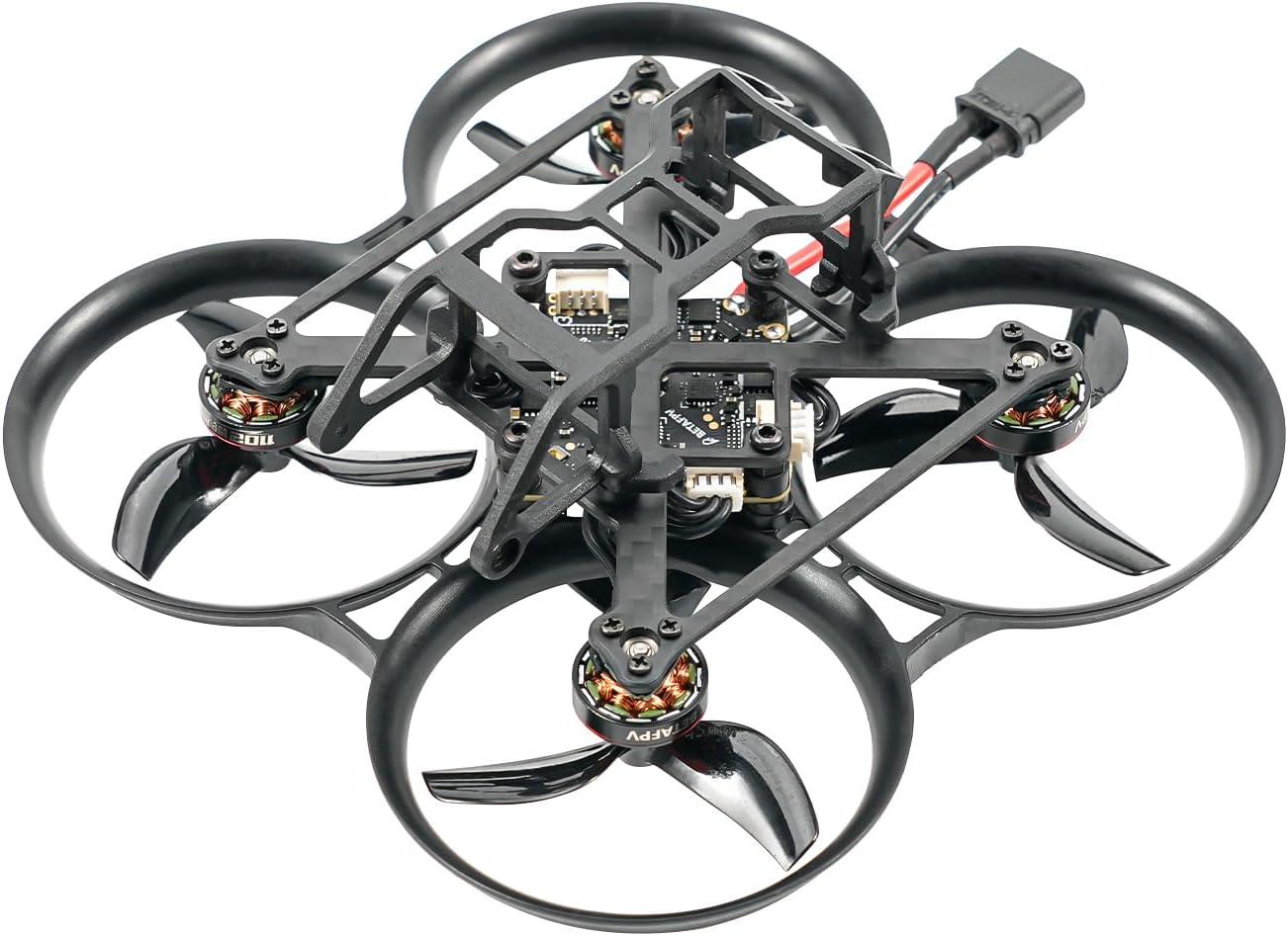 Pavo Pico Brushless Whoop Quadcopter Ultra-Light 2S Cinewhoop with HD VTX Bracket, F4 2S 20A AIO Flight Controller, 1102 14000KV Motor, Compatible for O3 VTX for Cruising Indoors Outdoors ELRS