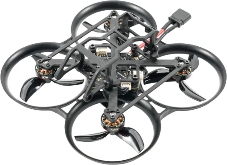 Pavo Pico Brushless Whoop Quadcopter Ultra-Light 2S Cinewhoop with HD VTX Bracket, F4 2S 20A AIO Flight Controller, 1102 14000KV Motor, Compatible for O3 VTX for Cruising Indoors Outdoors ELRS