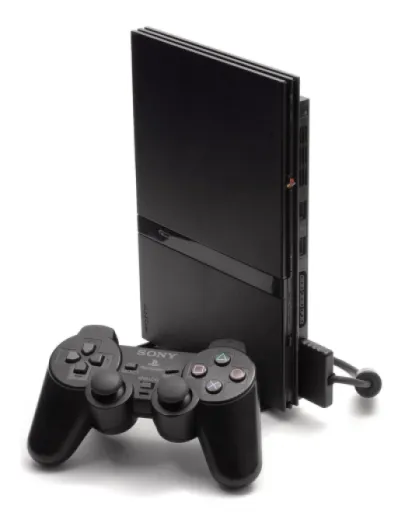 PlayStation 2 Slim Console PS2 (Renewed)