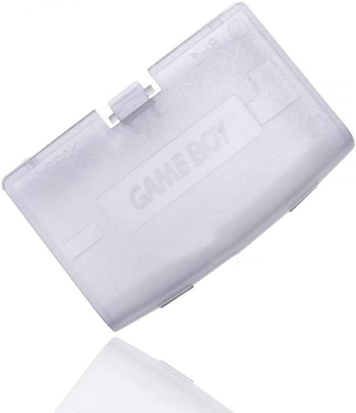 Clear Purple Battery Cover Case Back Door Part for Nintendo Gameboy Advance GBA
