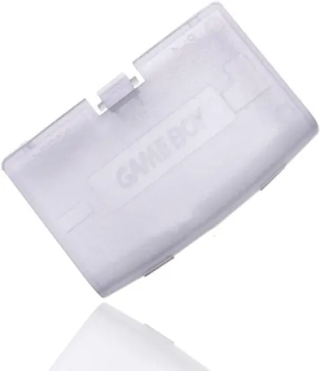 Clear Purple Battery Cover Case Back Door Part for Nintendo Gameboy Advance GBA