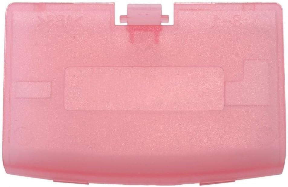 Battery Back Door Cover Case for Game Boy Advance GBA Replacement Clear Pink