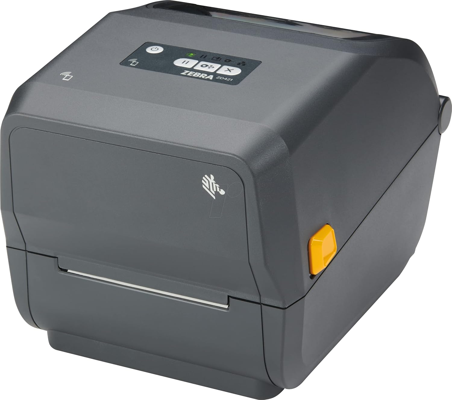Zebra ZD421 Thermal Transfer Desktop Printer 203 dpi Print Width 4-inch USB Ethernet ZD4A042-301E00EZ - Includes Jetset Software Ethernet Thermal Transfer