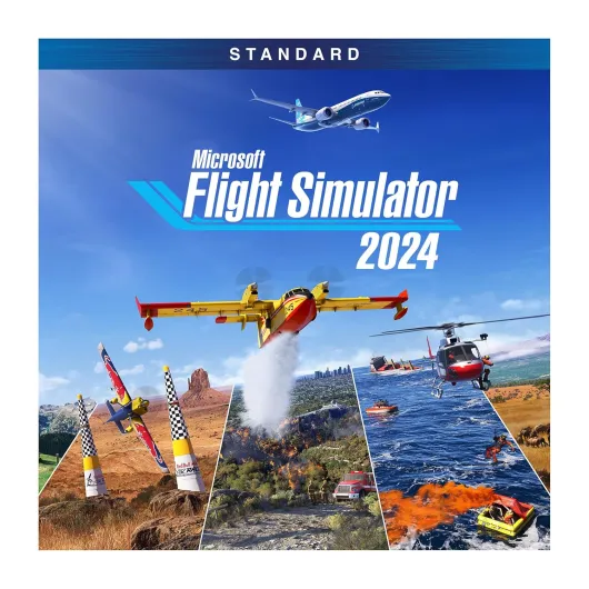 Microsoft Flight Simulator 2024 – Standard Edition – Play on Xbox Series X-S and Windows [Digital Code] Xbox Series X-S & Windows Standard Edition