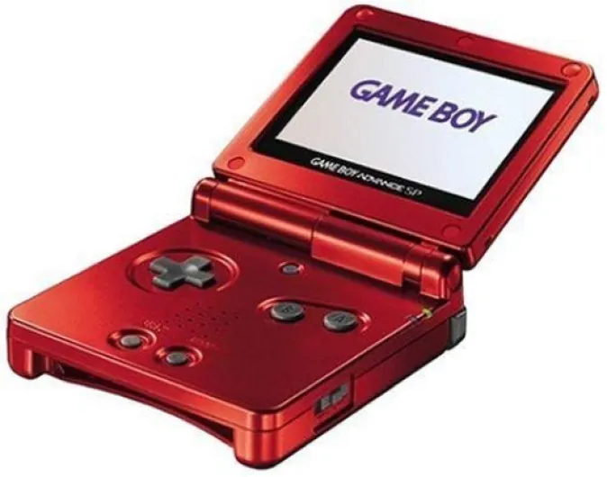 Nintendo Game Boy Advance SP - Flame (Renewed) [video game]