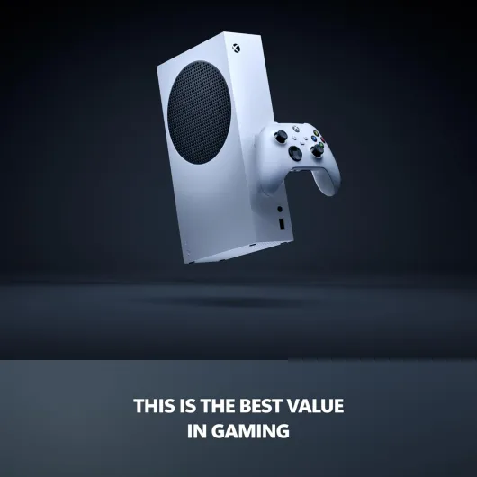 Series S - All Digital Gaming Console - 1TB SSD - Includes Wireless Controller - 120FPS - Robot White Series S 1TB + Controller