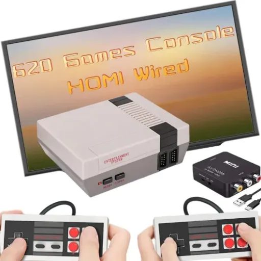 Retro Game Console with 620 Video Games Review: A Nostalgic Trip with Bumps