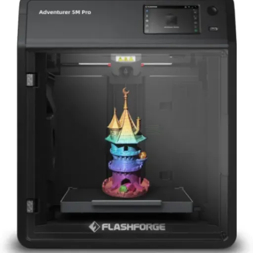 FLASHFORGE Adventurer 5M Pro Review: a fast, enclosed 3D printer that mostly just works