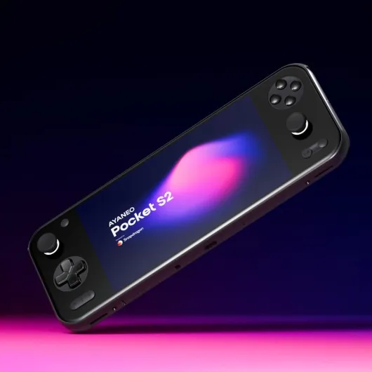 Pocket S2 Android Gaming Handheld - Snapdragon G3 Gen 3, Up to 8GB RAM, 128GB UFS 3.1, 6.3″ 1440P Touch Display, Wi-Fi 7, Android OS - Ultimate Portable Gaming
