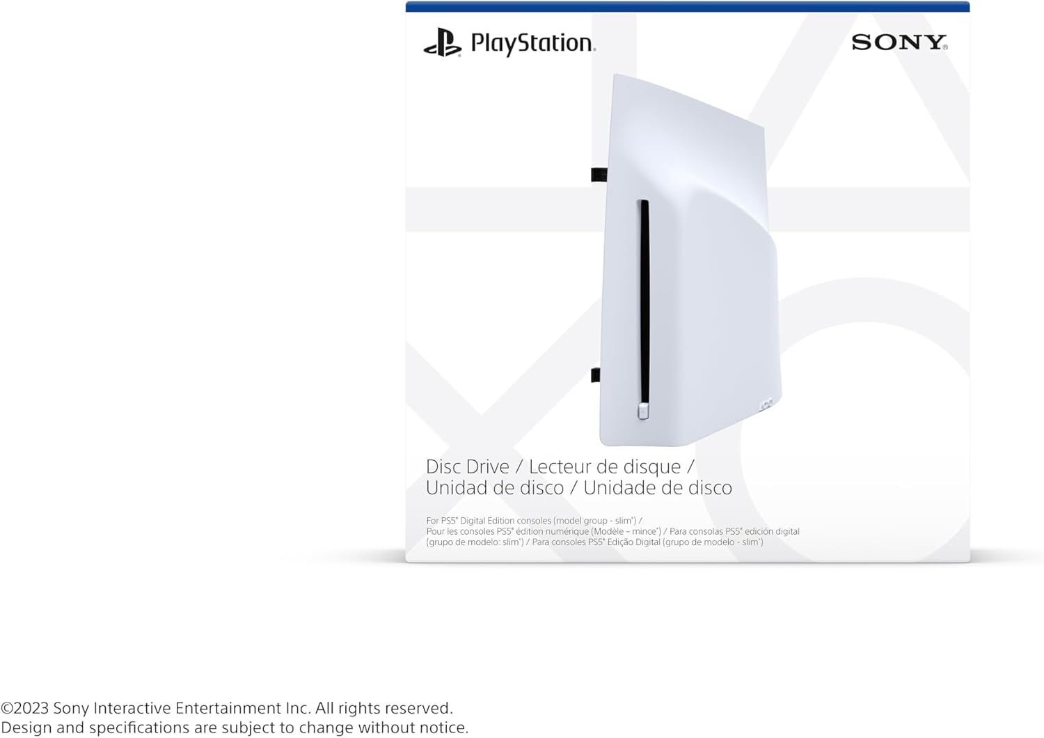 Disc Drive For PS5 Digital Edition Consoles (slim) PlayStation 5 Disc Drive