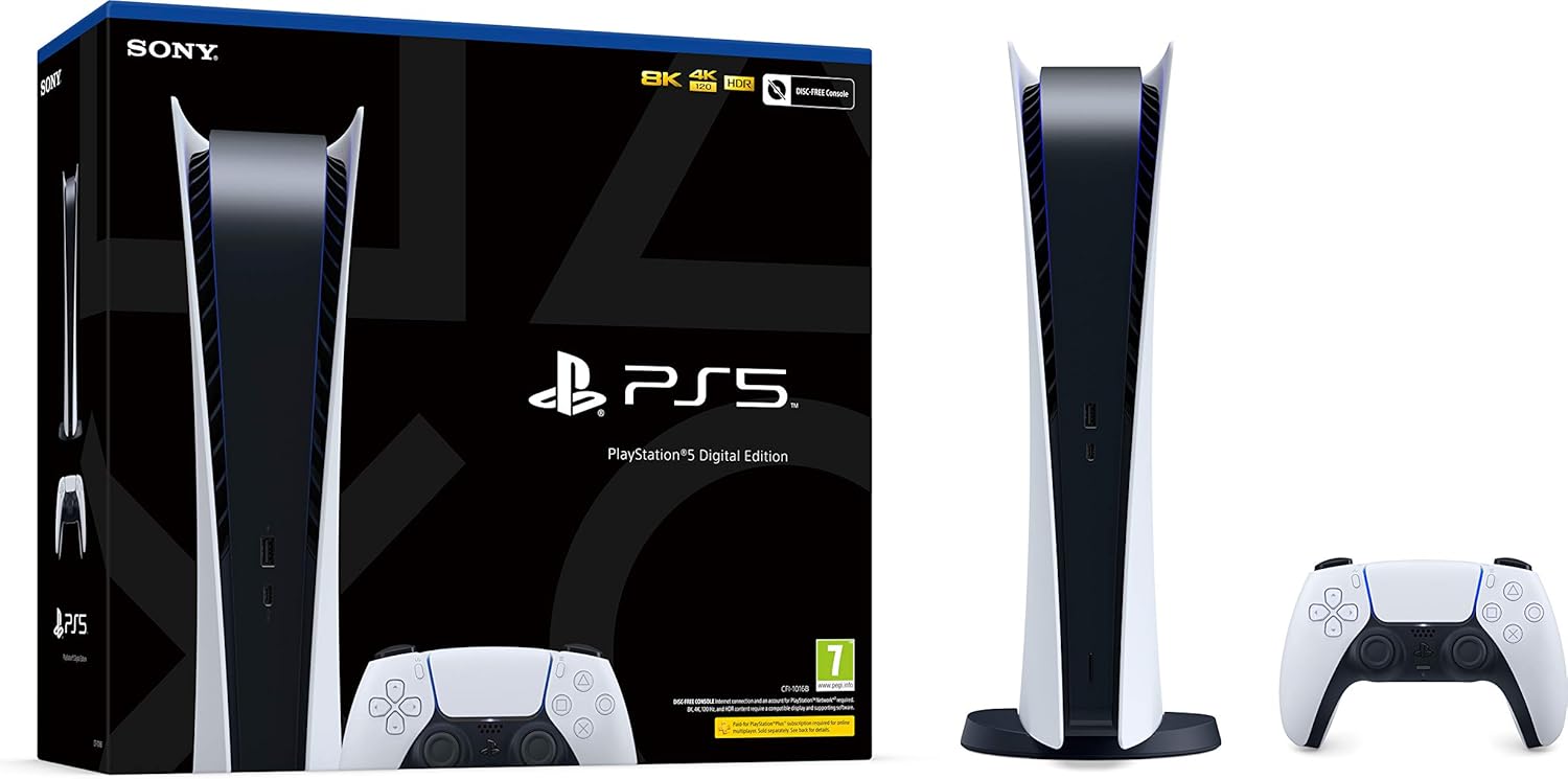 PlayStation 5 Digital Console (Renewed)