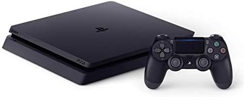 Sony CUH-2216A PlayStation 4 Slim 500GB Games Console Jet Black (Renewed)