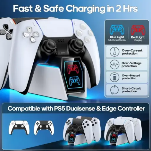 Tokluck PS5 Controller Charger Station Review: a cheap dock that does the job without fuss