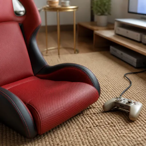 How a red and black gaming chair transforms long console sessions